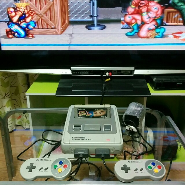 任天堂(ニンテンドウ)の【動作確認済】スーパーファミコン　カセット1つおまけ エンタメ/ホビーのゲームソフト/ゲーム機本体(家庭用ゲーム機本体)の商品写真