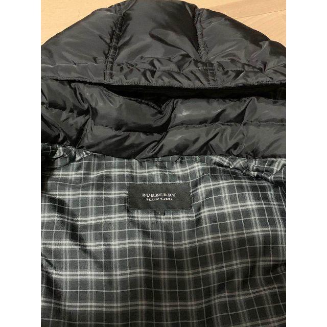 BURBERRY(バーバリー)のBURBERRY ダウンジャケット ブラックレーベル 黒 L メンズのジャケット/アウター(ダウンジャケット)の商品写真