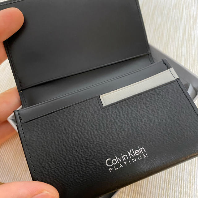 Calvin Klein(カルバンクライン)の※値下げ【新品・未使用】カルバンクライン　名刺入れ メンズのファッション小物(名刺入れ/定期入れ)の商品写真