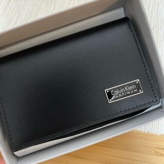 カルバンクライン(Calvin Klein)の※値下げ【新品・未使用】カルバンクライン　名刺入れ(名刺入れ/定期入れ)