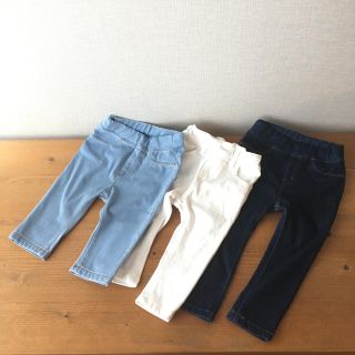 ムジルシリョウヒン(MUJI (無印良品))の無印良品　パンツ　3本セット★ 10分丈　7分丈セット　(パンツ/スパッツ)