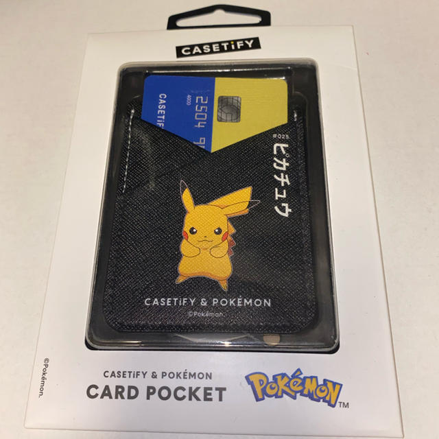 ポケモン(ポケモン)のcasetify Pokemon iPhoneXs ピカチュウ 黒 スマホ/家電/カメラのスマホアクセサリー(iPhoneケース)の商品写真