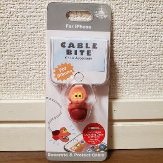 ディズニー(Disney)のiPhone　ケーブルバイト　セバスチャン(バッテリー/充電器)