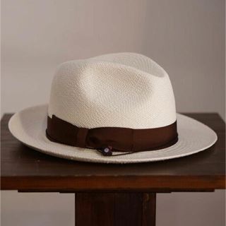 トゥモローランド(TOMORROWLAND)の勝運様専用　LARDINI ラルディーニ　HAT ストローハット　帽子　新品(ハット)