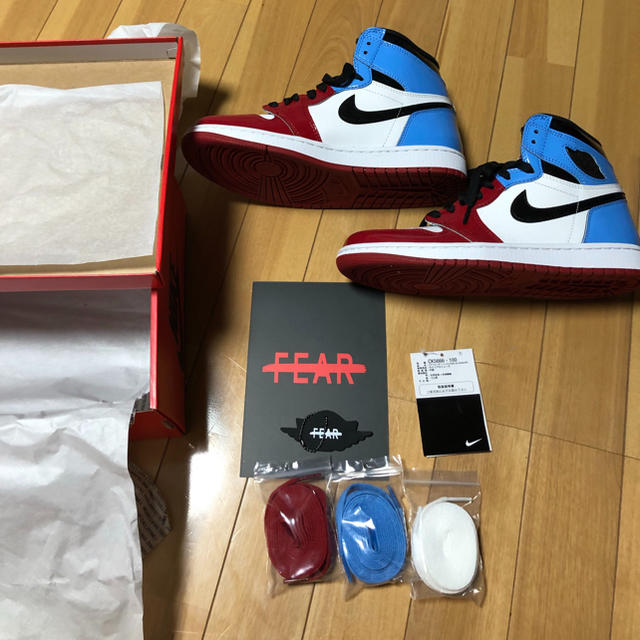 aj1 retro high og fearless 25センチ