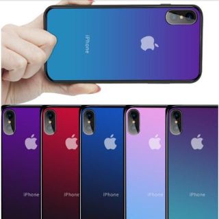 アップル(Apple)のパープル　iPhoneケース　iPhoneカバー　スマホケース(iPhoneケース)