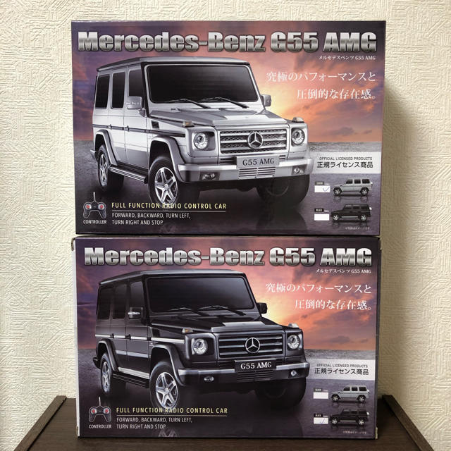 新品  メルセデスベンツ  G55 AMG  ラジコン  2色セット エンタメ/ホビーのおもちゃ/ぬいぐるみ(トイラジコン)の商品写真