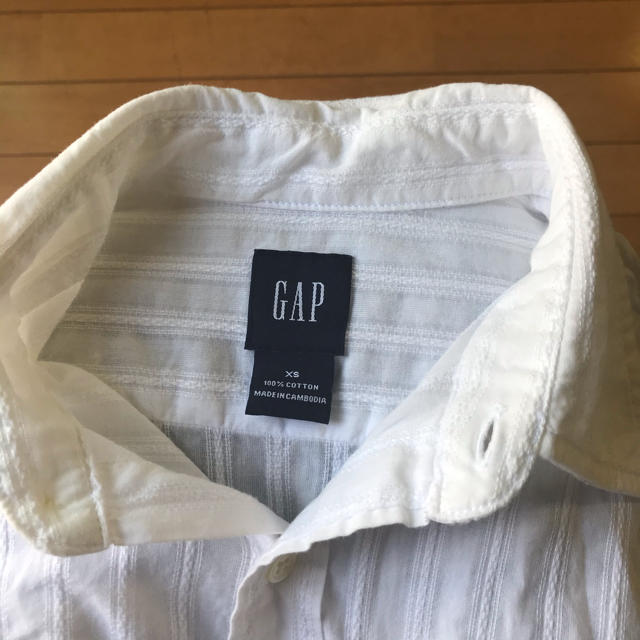 GAP(ギャップ)のギャップ GAP ホワイト シャツ メンズのトップス(シャツ)の商品写真