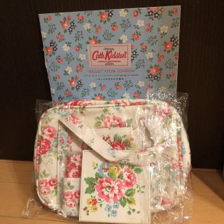 キャスキッドソン(Cath Kidston)の【新品未使用】キャスキッドソンムック　本誌　付録(ポーチ)