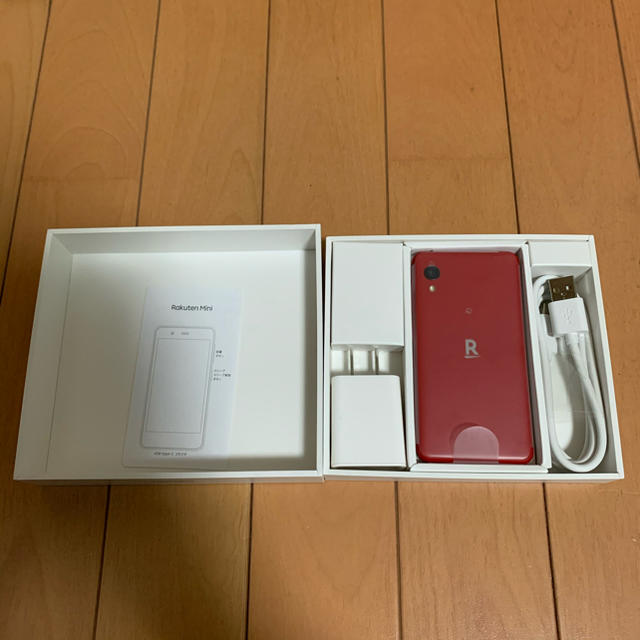 非対応対応付属品Rakuten Mini RED ミニ 赤