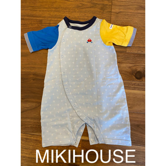 mikihouse(ミキハウス)のMIKIHOUSE ミキハウス　ロンパース キッズ/ベビー/マタニティのベビー服(~85cm)(ロンパース)の商品写真