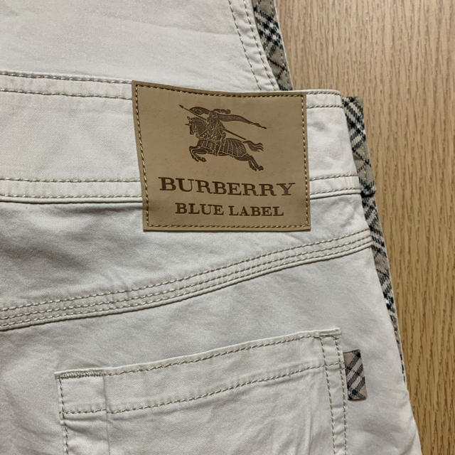 BURBERRY BLUE LABEL(バーバリーブルーレーベル)の大雅ままんプロフ確認様専用　新品 バーバリーブルーレーベル オーバーオール 36 レディースのワンピース(ロングワンピース/マキシワンピース)の商品写真