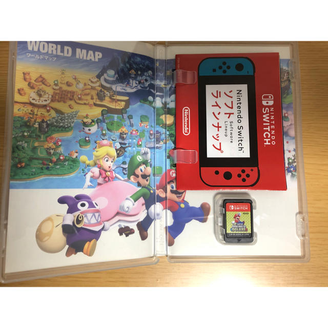 Nintendo Switch(ニンテンドースイッチ)のNew スーパーマリオブラザーズ U デラックス エンタメ/ホビーのゲームソフト/ゲーム機本体(家庭用ゲームソフト)の商品写真