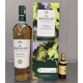 サントリー - マッカラン ルミーナ 箱付 免税店限定品 山崎12年