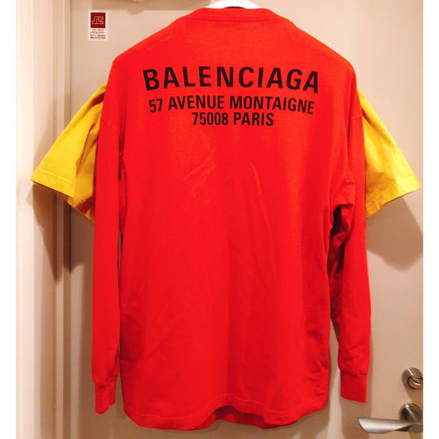 Balenciaga(バレンシアガ)の【rintaro様】定価17万 バレンシアガ Tシャツ ロンT リバース M メンズのトップス(Tシャツ/カットソー(半袖/袖なし))の商品写真