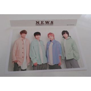 ニュース(NEWS)のNEWS FC バースデーカード(アイドルグッズ)