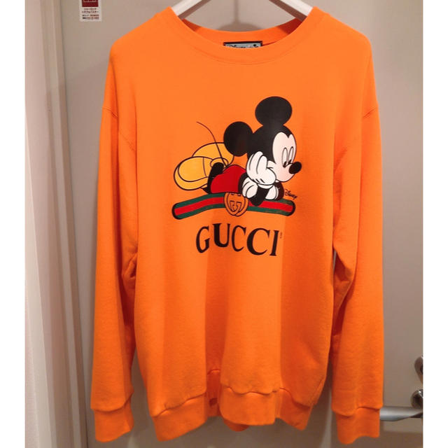 スーパーSALE限定 美品 GUCCI ミッキー disney コラボ スウェット L