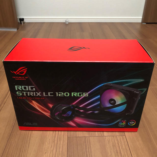 Asus 簡易水冷CPUクーラー ROG STRIX LC 120 RGB
