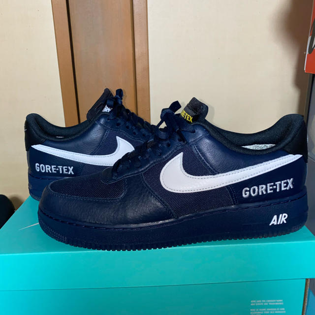 NIKE - Nike Air Force 1 Low Gore-tex Obsidianの通販 by mukai6's ...