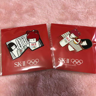 エスケーツー(SK-II)のSKII 2020東京オリンピック限定　ピンバッジ　2個セット(バッジ/ピンバッジ)