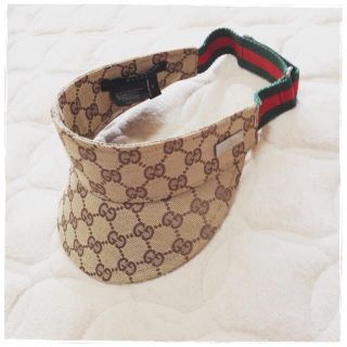 グッチ(Gucci)の値下げ！GUCCI♡サンバイザー(ハンチング/ベレー帽)