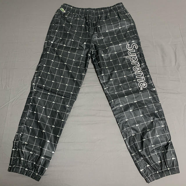 Supreme(シュプリーム)のSupreme Lacoste Reflective Pant Black S メンズのパンツ(その他)の商品写真