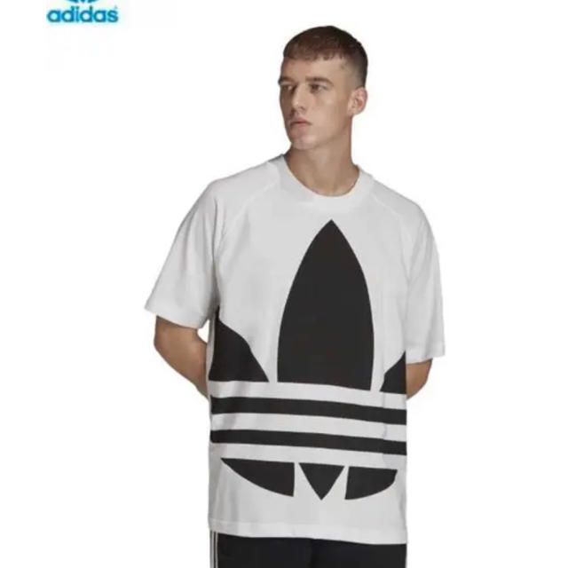 adidas(アディダス)の日本未発売　2020年モデル　アディダス  ビッグロゴ　Tシャツ　sサイズ メンズのトップス(Tシャツ/カットソー(半袖/袖なし))の商品写真
