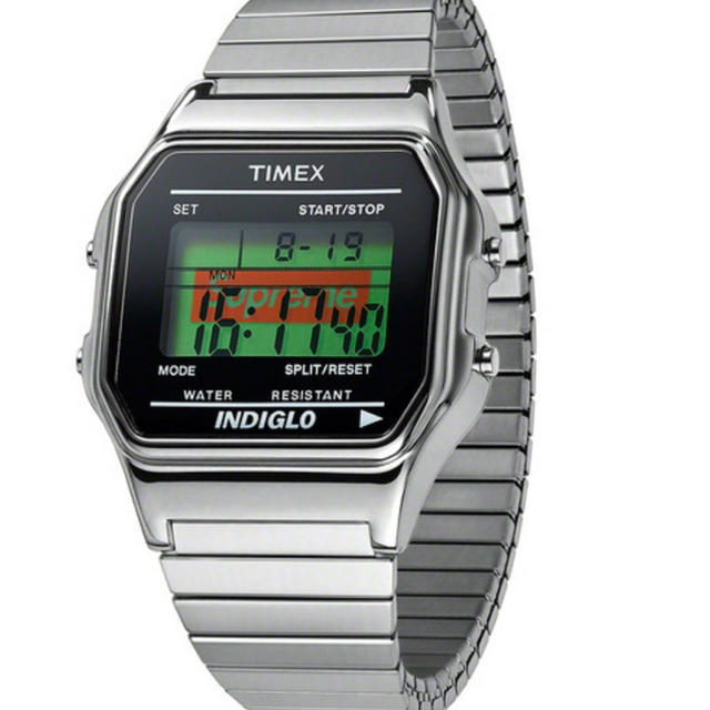 supreme timex digital watch