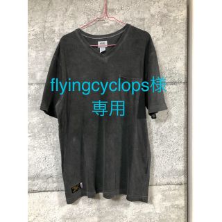 ダブルタップス(W)taps)のXL WTAPS 14AW Tシャツ Vネック L M 黒(Tシャツ/カットソー(半袖/袖なし))