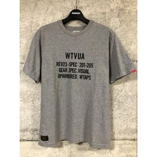 ダブルタップス(W)taps)のWTAPS Tシャツ  WTVUA グレー S M L XL(Tシャツ/カットソー(半袖/袖なし))