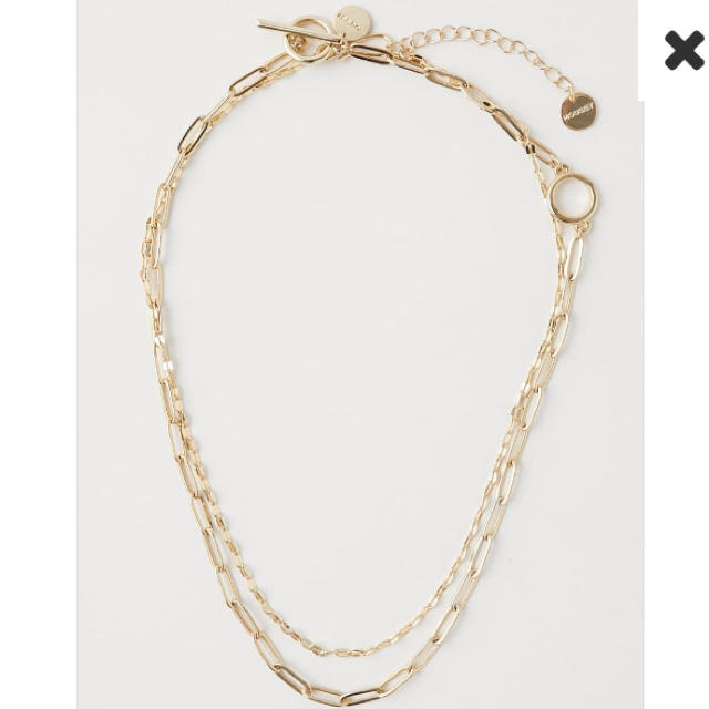 moussy(マウジー)のMOUSSY新作完売♡CHAIN CHOKER♡二連レックレス♡二本セット レディースのアクセサリー(ネックレス)の商品写真