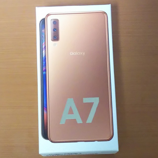 Galaxy A7ゴールド 新品未開封