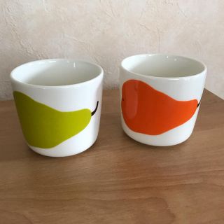 マリメッコ(marimekko)のnonさま確認用　マリメッコ  ラテマグ　2点セット(グラス/カップ)