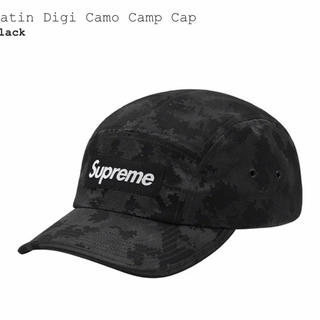 シュプリーム(Supreme)のSupreme Satin Digi Camo Camp Cap Black(キャップ)