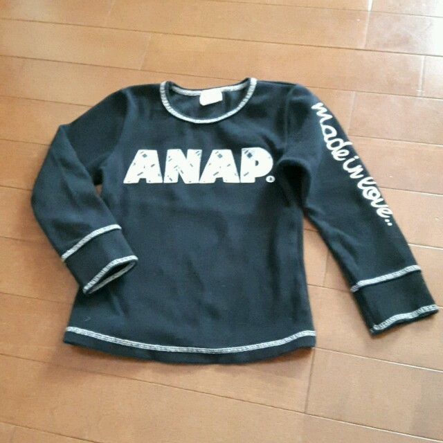 ANAP Kids(アナップキッズ)のＡＮＡＰ♡長袖 キッズ/ベビー/マタニティのキッズ服女の子用(90cm~)(Tシャツ/カットソー)の商品写真