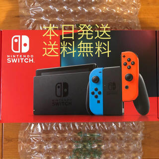 ニンテンドースイッチ(Nintendo Switch)の新品　ニンテンドースイッチ　本体　ネオンカラー(家庭用ゲーム機本体)