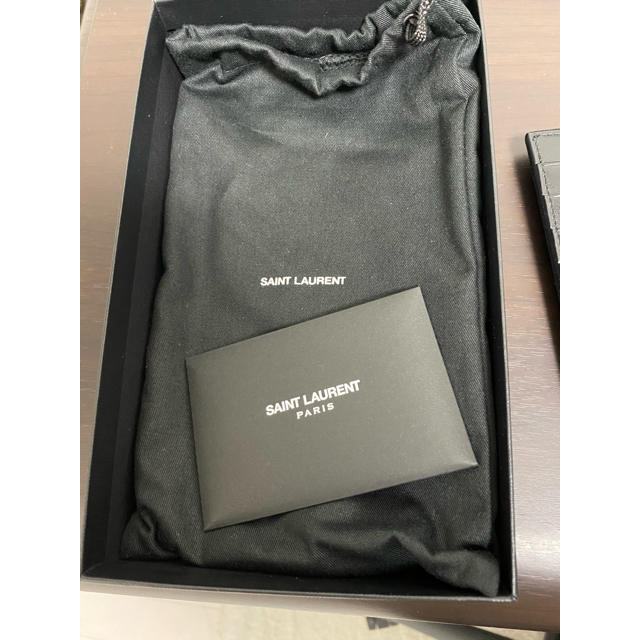 Saint Laurent(サンローラン)のサンローラン　長財布　黒(sさん専用) メンズのファッション小物(長財布)の商品写真