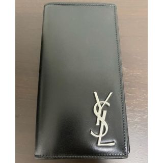 サンローラン(Saint Laurent)のサンローラン　長財布　黒(sさん専用)(長財布)