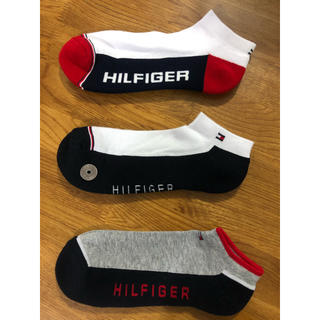 トミーヒルフィガー(TOMMY HILFIGER)の新作トミーヒルフィガー メンズソックス3足セット2(ソックス)