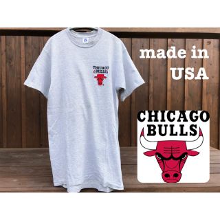 チャンピオン(Champion)のUSA製　logo7 Chicago bulls シカゴブルズ　tシャツ(Tシャツ/カットソー(半袖/袖なし))