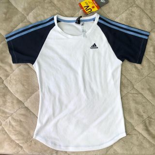 アディダス(adidas)のセール新品　アディダス　adidas Tシャツ　レディース Sサイズ　２枚セット(Tシャツ(半袖/袖なし))