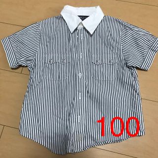 コムサイズム(COMME CA ISM)のCOMME  CA ISM 半袖シャツ100(ブラウス)