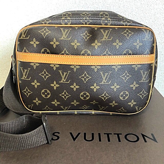 LOUIS VUITTON - ルイヴィトン モノグラム リポーターPM☆美品☆