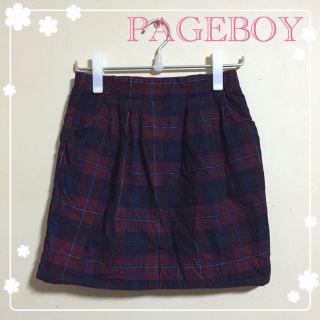 ページボーイ(PAGEBOY)のコーデュロイミニスカート♡ページボーイ(ミニスカート)