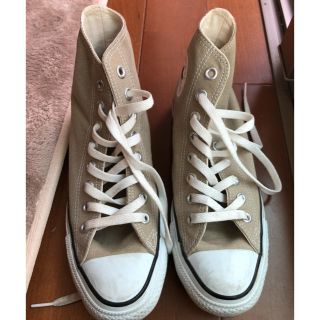 コンバース(CONVERSE)のCONVERSE オールスター ハイカット ベージュ25cm(スニーカー)