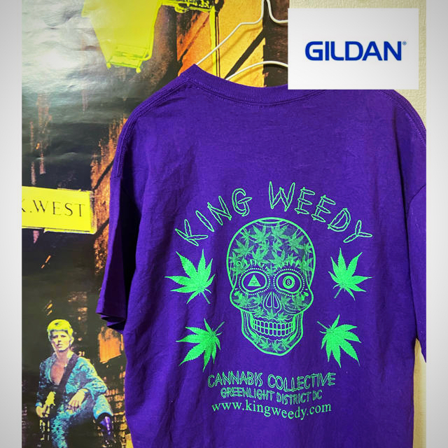 GILDAN(ギルタン)の90s KING WEEDY ロゴTシャツ メンズのトップス(Tシャツ/カットソー(半袖/袖なし))の商品写真