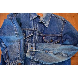 「ヴィンテージ リーバイス デニムジャケット 70505 ビッグE 裏