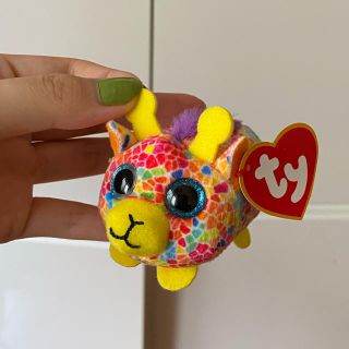 マクドナルド(マクドナルド)のハッピーセット きりん マブス ty(ぬいぐるみ)