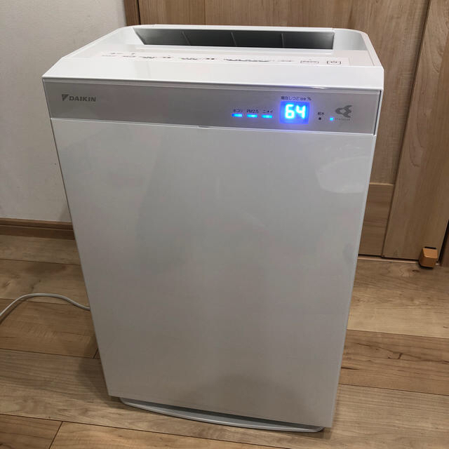 DAIKIN - DAIKIN 加湿ストリーマ空気清浄機 ホワイト MCK70W-Wの+