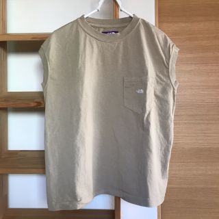 ザノースフェイス(THE NORTH FACE)の新品タグ付　THE NORTH FACE purple label ノースリーブ(Tシャツ(半袖/袖なし))